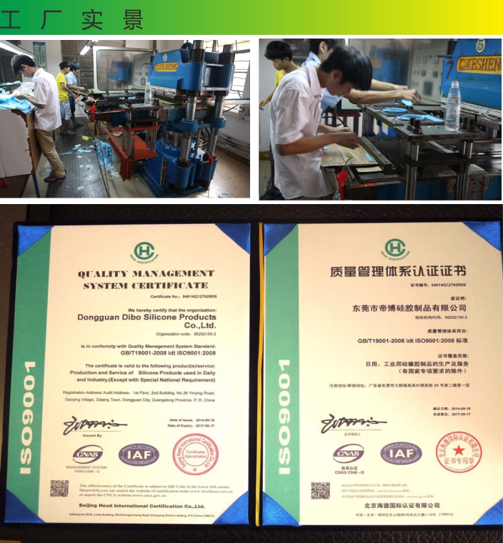 silicone products factory
